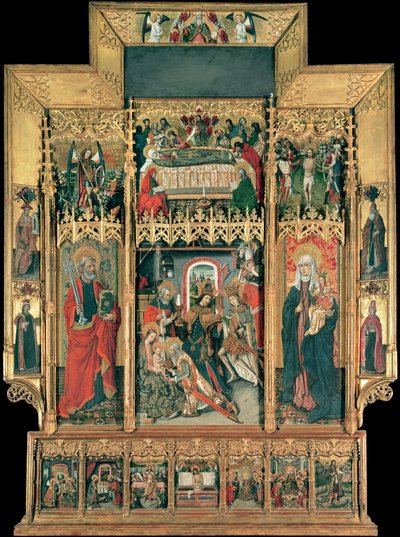 Altarpiece of the Epiphany by Joan Reixach